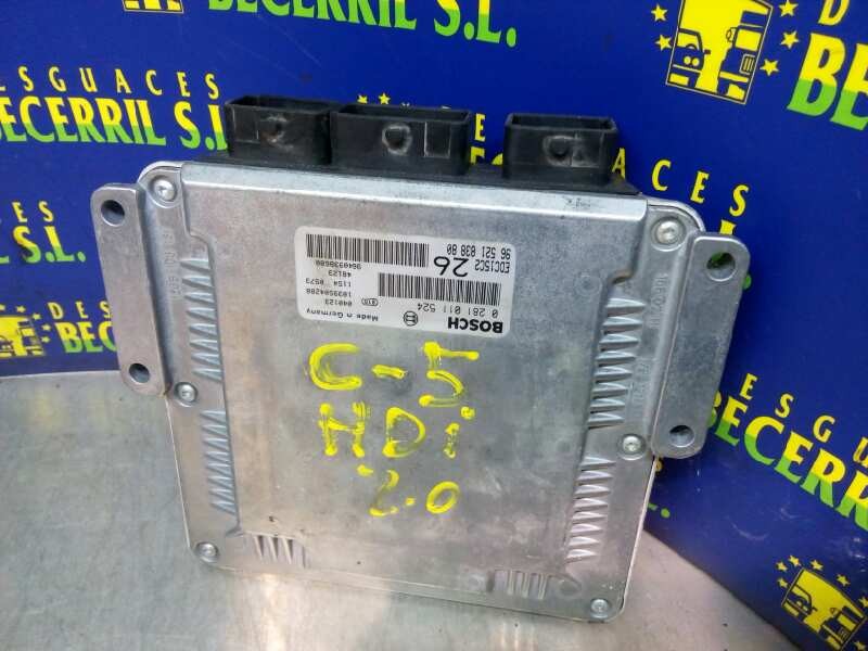 CENTRALITA MOTOR UCE CITROËN C5 BERLINA 9652183880 / 9640938680 / 0281011524 965218388096409386800281011524 - Vista 2