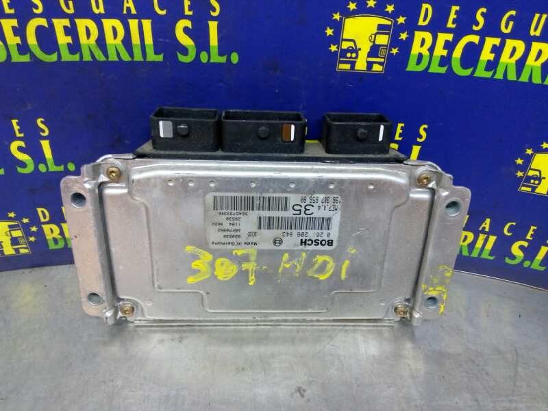 CENTRALITA MOTOR UCE PEUGEOT 307 (S1) 9638765680 / 0261206943 96387656800261206943 - Vista 3