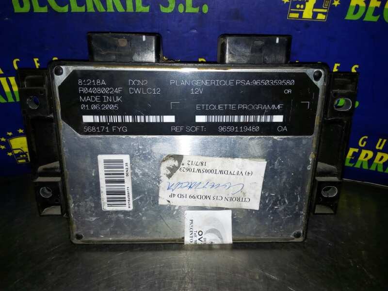CENTRALITA MOTOR UCE CITROËN XSARA BERLINA 9650359580 / R04080024F / 9659119480 9650359580R04080024F9659119480