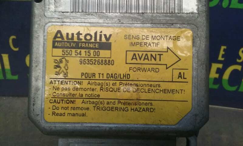 CENTRALITA AIRBAG PEUGEOT 206 BERLINA 9635268880 / 550541500 9635268880550541500 - Vista 2