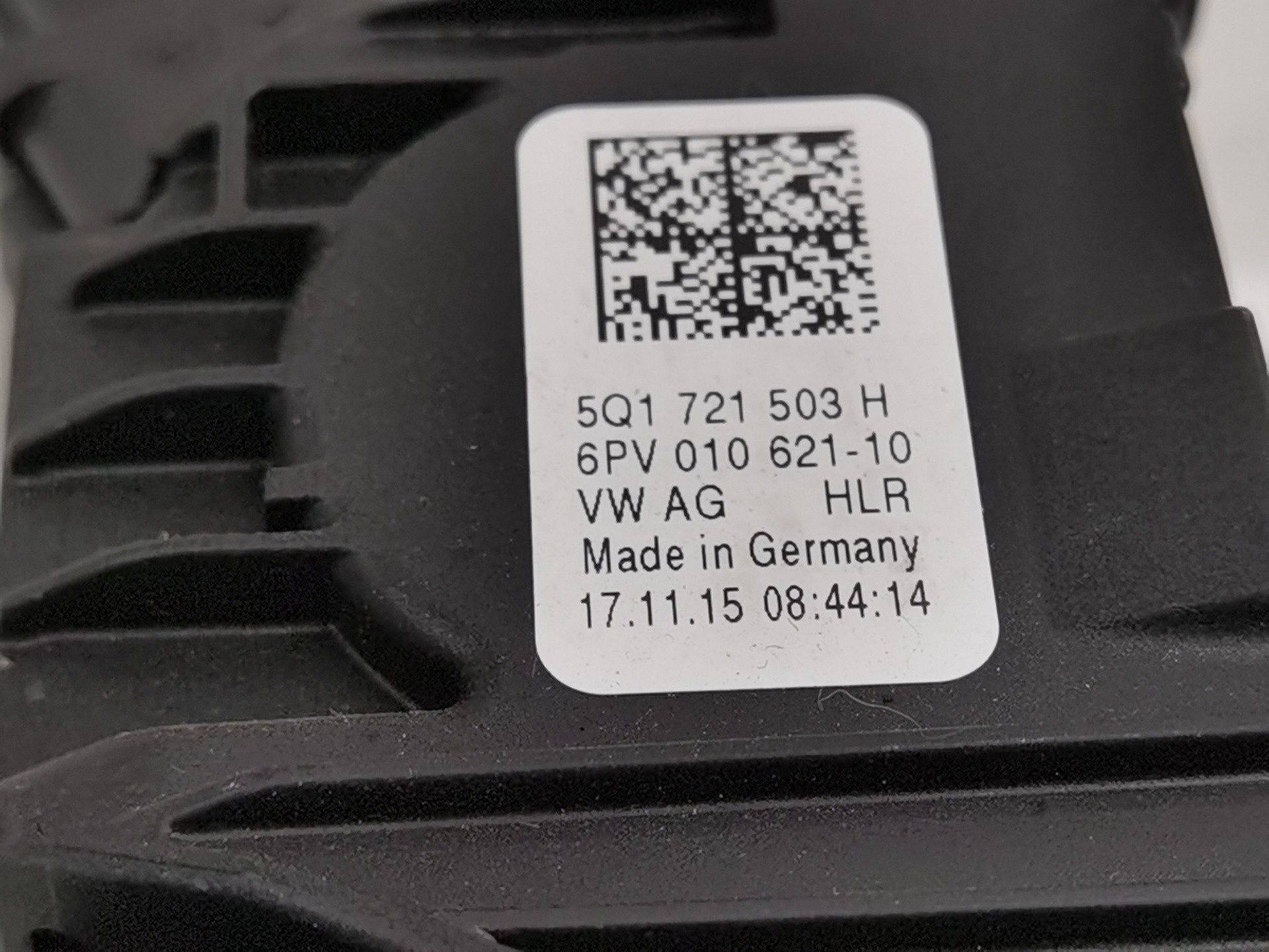 POTENCIÓMETRO PEDAL SEAT LEON ST (5F8) 5Q1721503H / 6PV01062110 5Q1721503H6PV01062110 - Vista 2