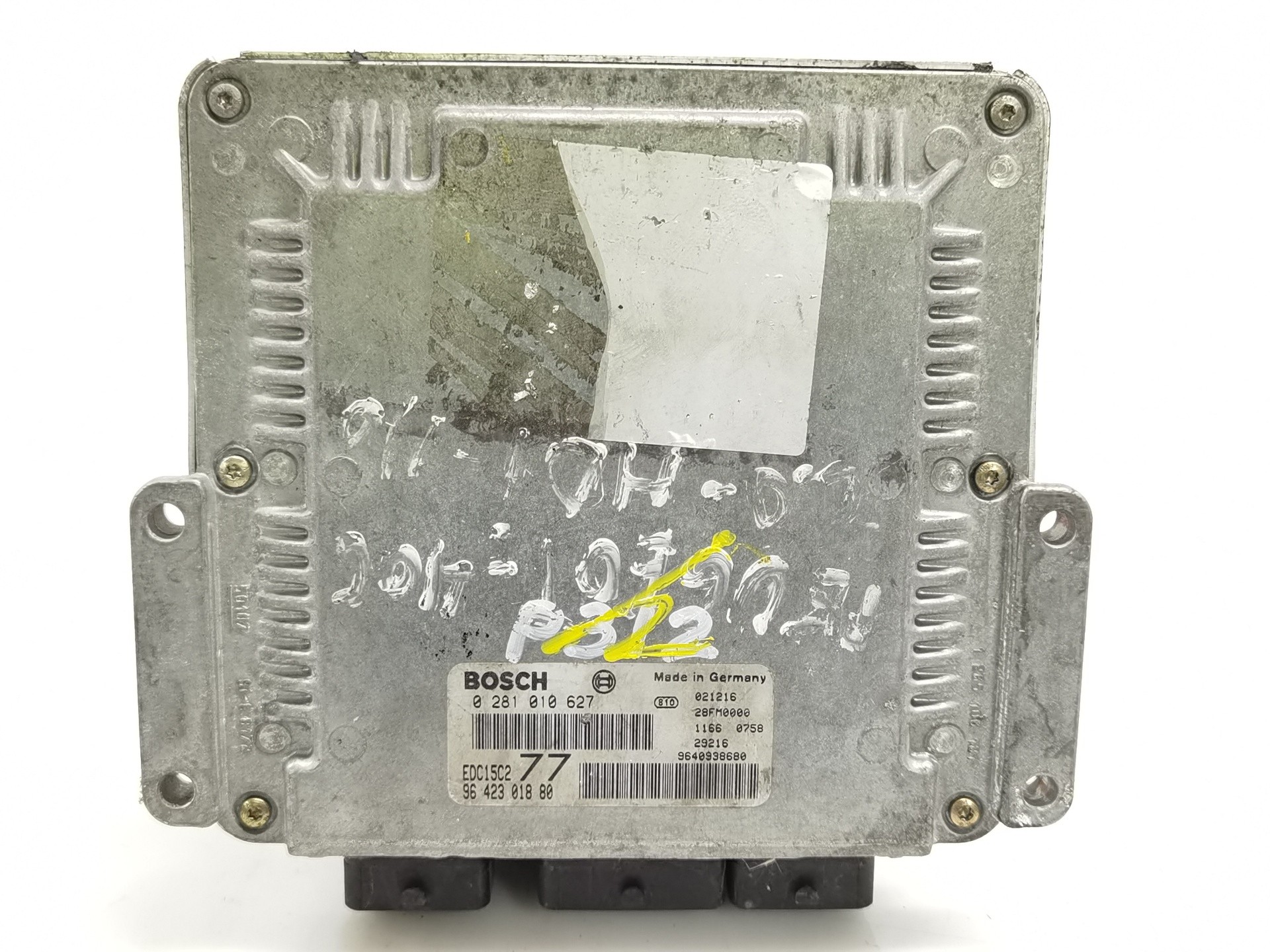 CENTRALITA MOTOR UCE PEUGEOT 206 BERLINA 0281010627 / 9642601880 02810106279642601880