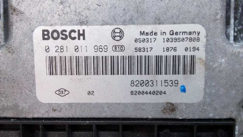 CENTRALITA MOTOR UCE RENAULT LAGUNA II (BG0) 0281011969810 / 8200440204 / 8200311539 028101196981082004402048200311539 - Vista 3