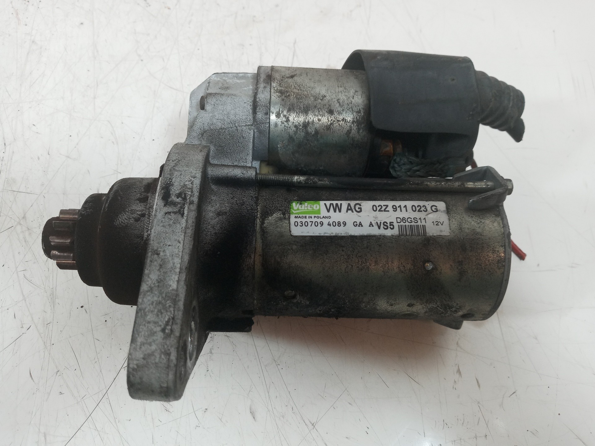 MOTOR ARRANQUE SEAT LEON (1P1) 02Z911023G 02Z911023G - Vista 2