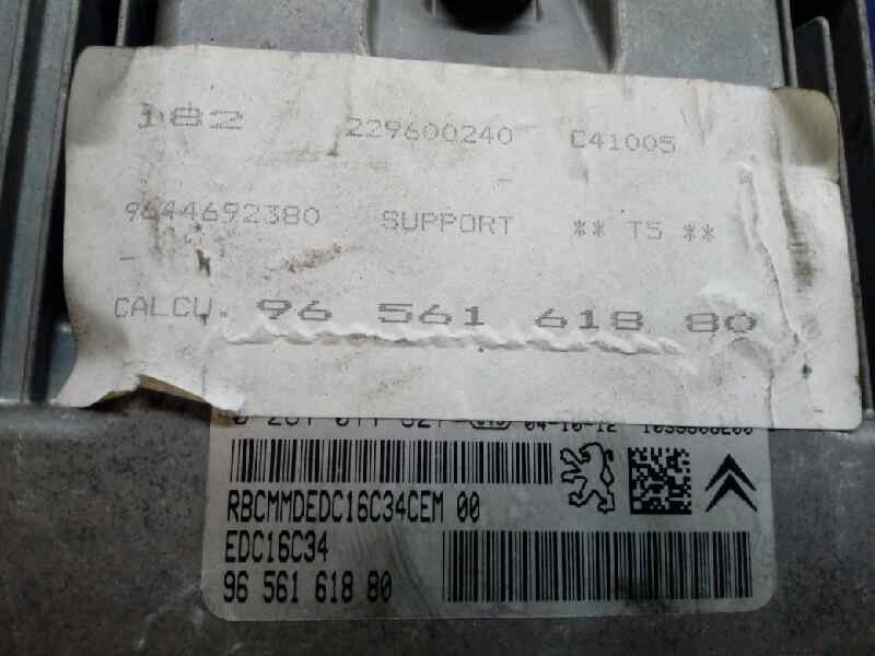 CENTRALITA MOTOR UCE PEUGEOT 307 (S1) 9656161880 / EDC16C34 / 9644692380 9656161880EDC16C349644692380 - Vista 2