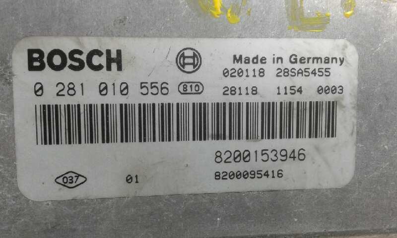 CENTRALITA MOTOR UCE RENAULT LAGUNA II (BG0) 8200153946 / 0281010556 / 8200095416 820015394602810105568200095416 - Vista 2
