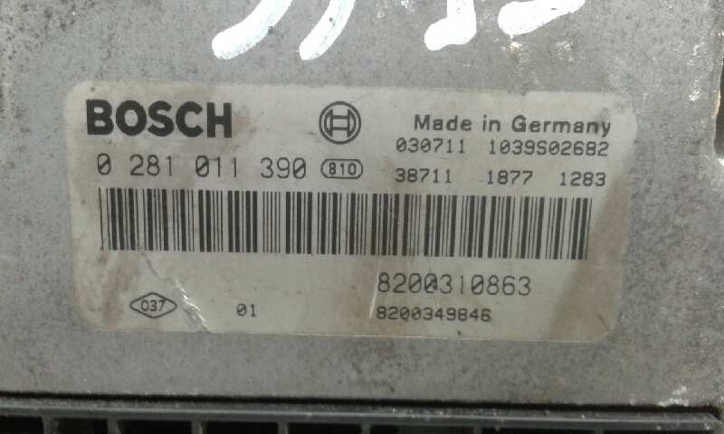 CENTRALITA MOTOR UCE RENAULT SCENIC II 8200310863 / 1039S02682 / 0281011390 82003108631039S026820281011390 - Vista 2