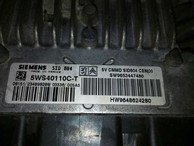 CENTRALITA MOTOR UCE CITROËN C3 9653447480 / 9648624280 / 5WS40110CT 965344748096486242805WS40110CT - Vista 2