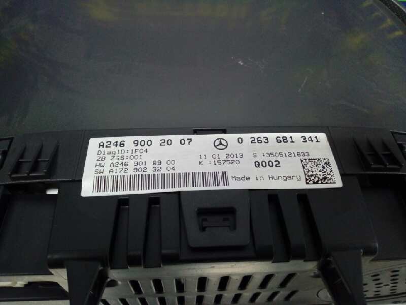 CUADRO INSTRUMENTOS MERCEDES-BENZ CLASE B (W246) A2469002007 / 1030052149 / 0263681341 A246900200710300521490263681341 - Vista 3