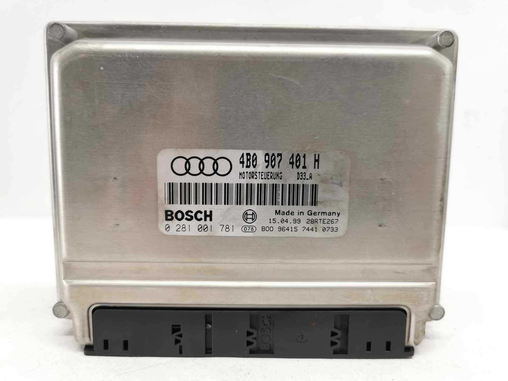 CENTRALITA MOTOR UCE AUDI A6 BERLINA (4B2) 4B0907401H / 0281001781 4B0907401H0281001781