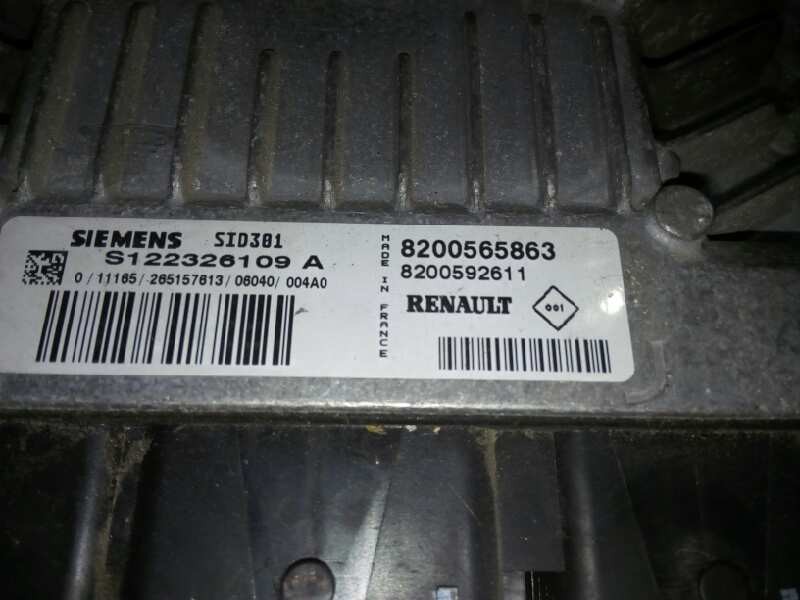 CENTRALITA MOTOR UCE RENAULT SCENIC II 8200565863 / 8200592611 / S122326109A 82005658638200592611S122326109A