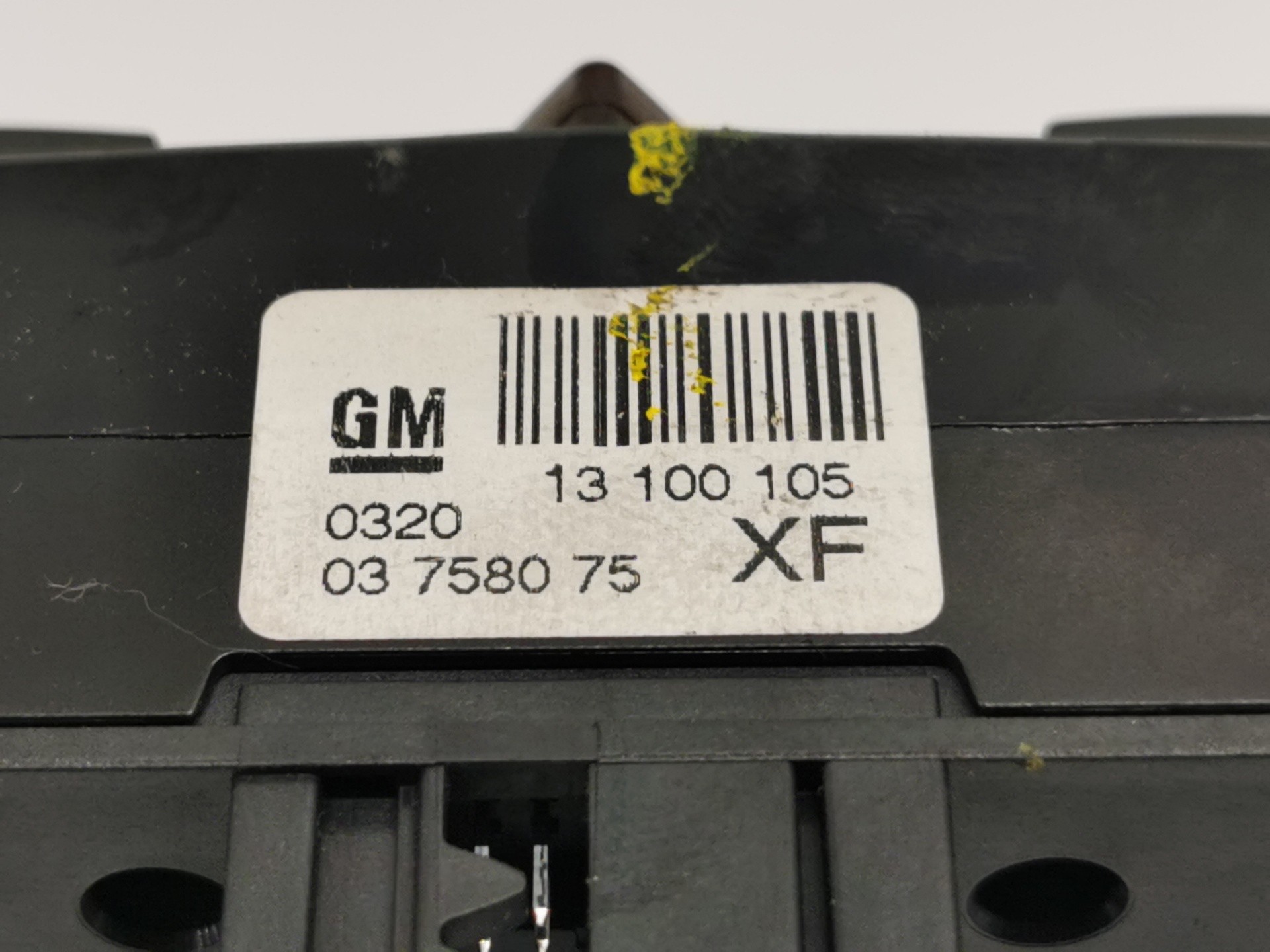 WARNING OPEL ZAFIRA B 13100105 / 03758075XF 1310010503758075XF - Vista 3