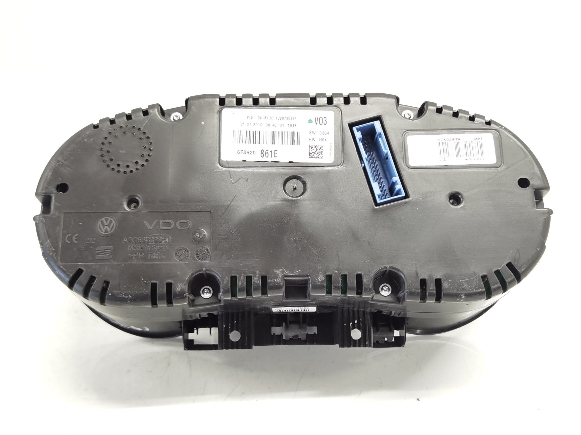 CUADRO INSTRUMENTOS VOLKSWAGEN POLO (6R1) 6R0920861E 6R0920861E - Vista 2