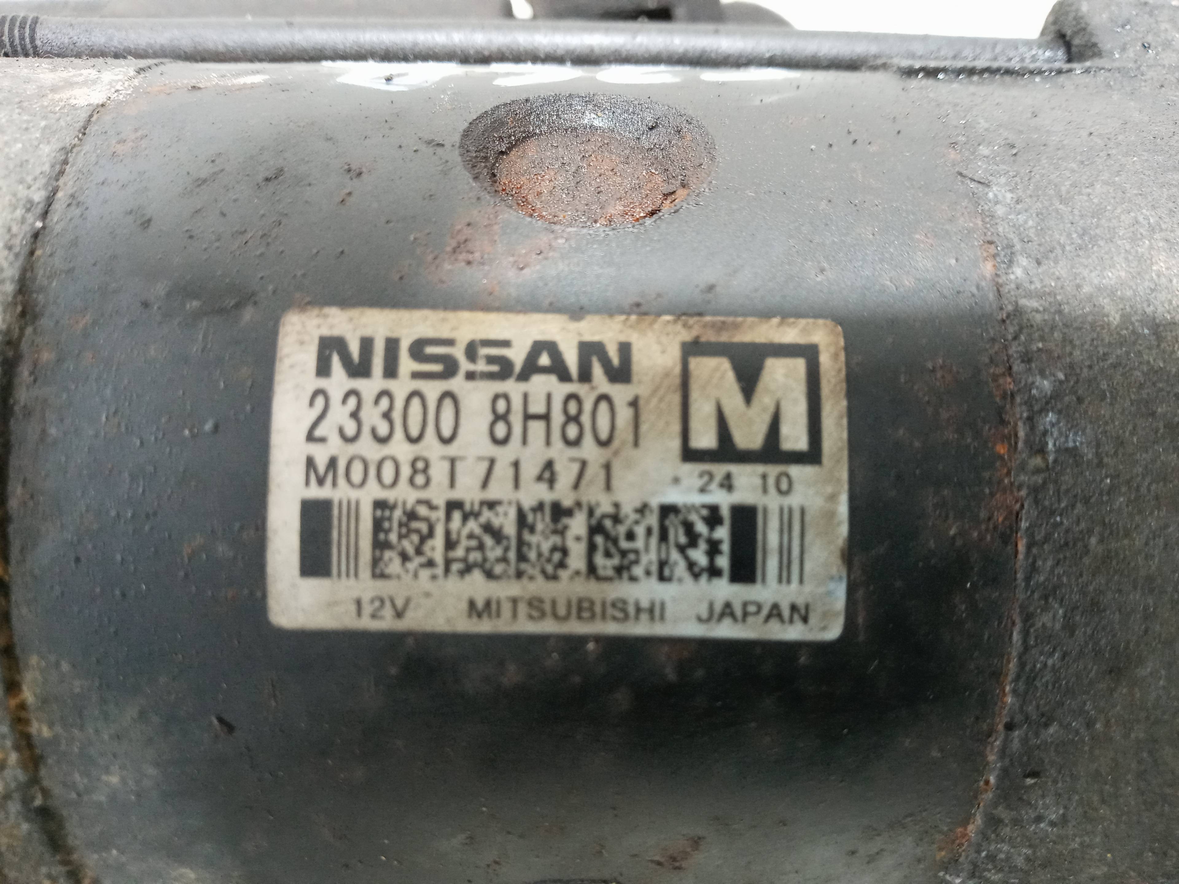 MOTOR ARRANQUE NISSAN PRIMERA BERLINA (P12) 233008H801 / M008T71471 233008H801M008T71471 - Vista 2