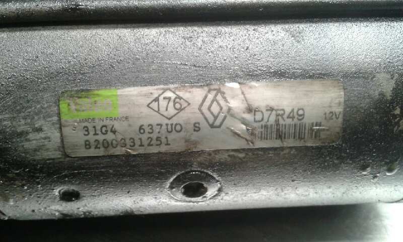 MOTOR ARRANQUE NISSAN PRIMERA BERLINA (P12) D7R49 / 8200331251 D7R498200331251 - Vista 3