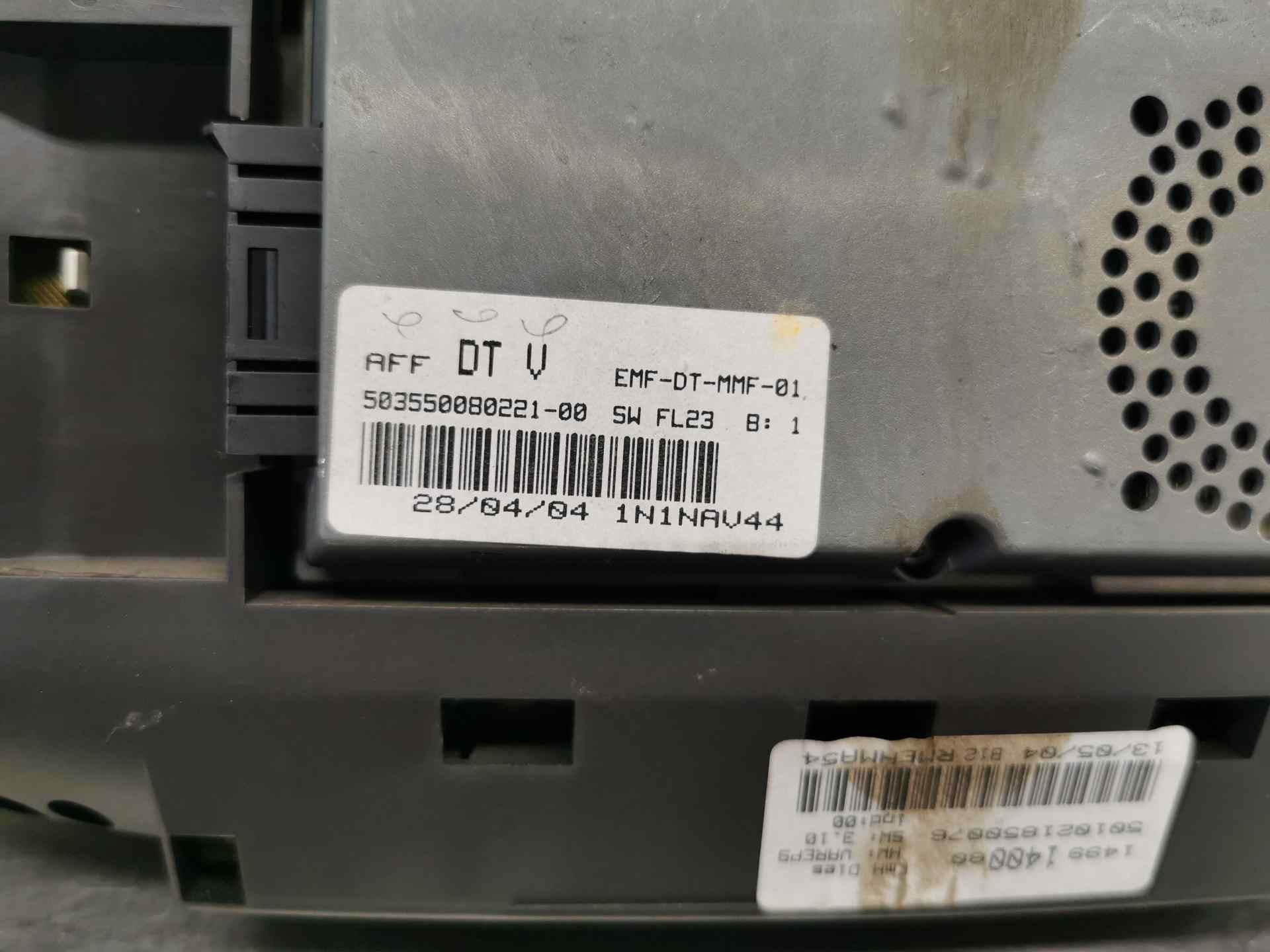CUADRO INSTRUMENTOS LANCIA PHEDRA (180) 1499140080 / 503550080221 / AFF DT V 1499140080503550080221AFFDTV - Vista 3