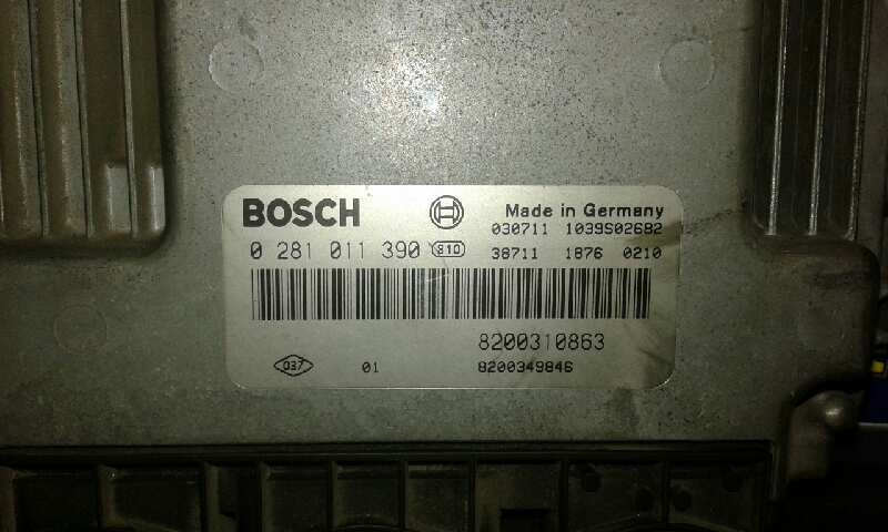 CENTRALITA MOTOR UCE RENAULT SCENIC II 8200310863 / 0281011390 82003108630281011390