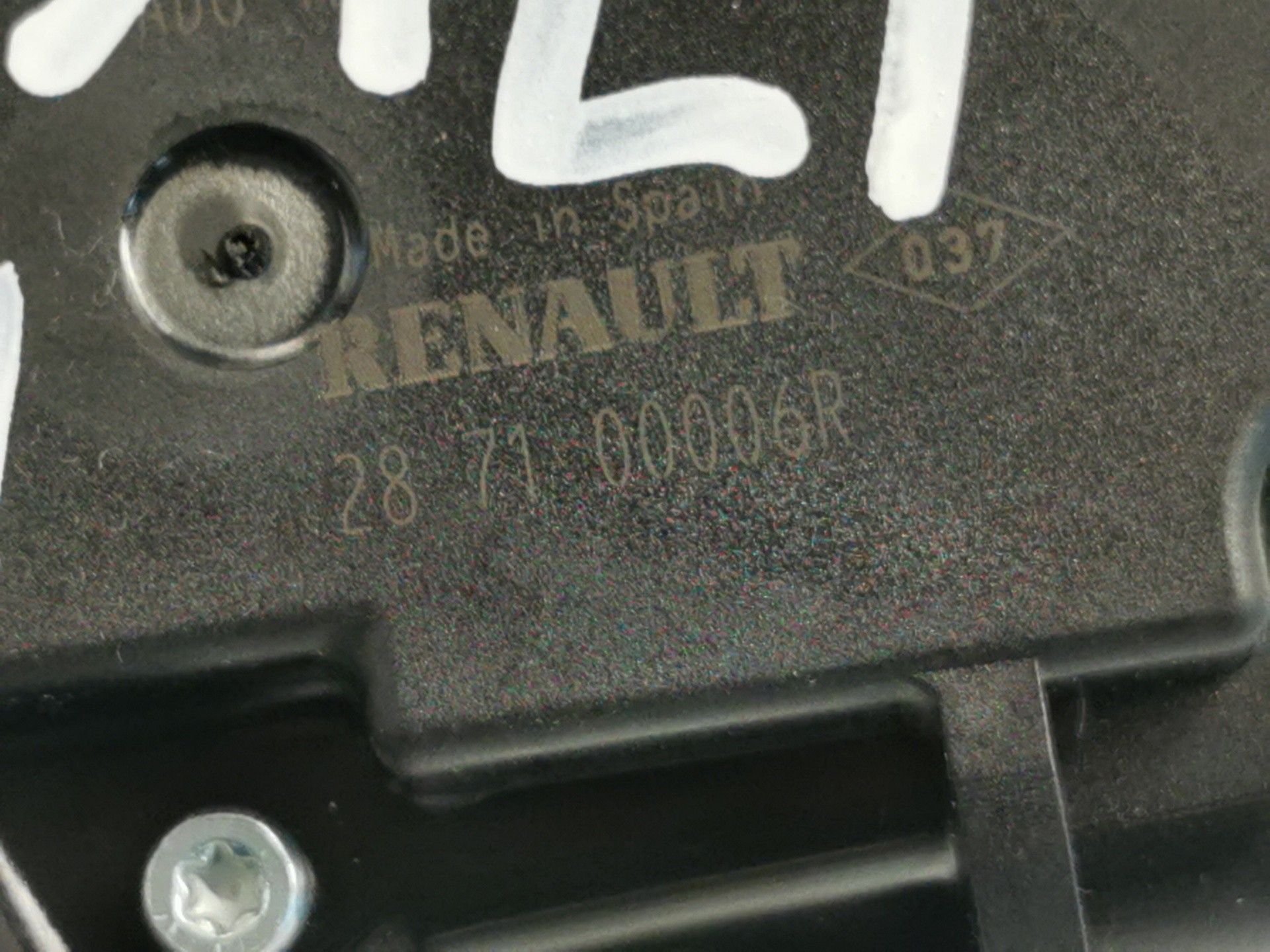 MOTOR LIMPIA TRASERO RENAULT LAGUNA III 287100006R 287100006R - Vista 3