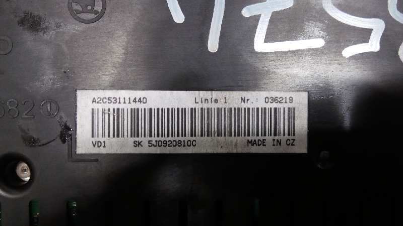 CUADRO INSTRUMENTOS SKODA FABIA (6Y2/6Y3) 6Y0920882EFKZ / 6Y0920882E 6Y0920882EFKZ6Y0920882E - Vista 3
