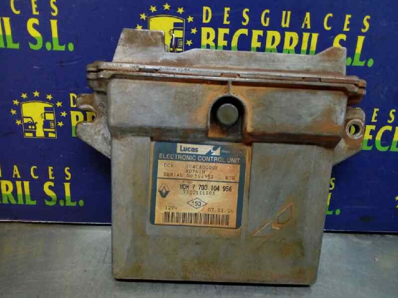 CENTRALITA MOTOR UCE RENAULT CLIO II FASE I (B/CBO) HOM7700104956 / R04080009F / 7700111205 HOM7700104956R04080009F7700111205